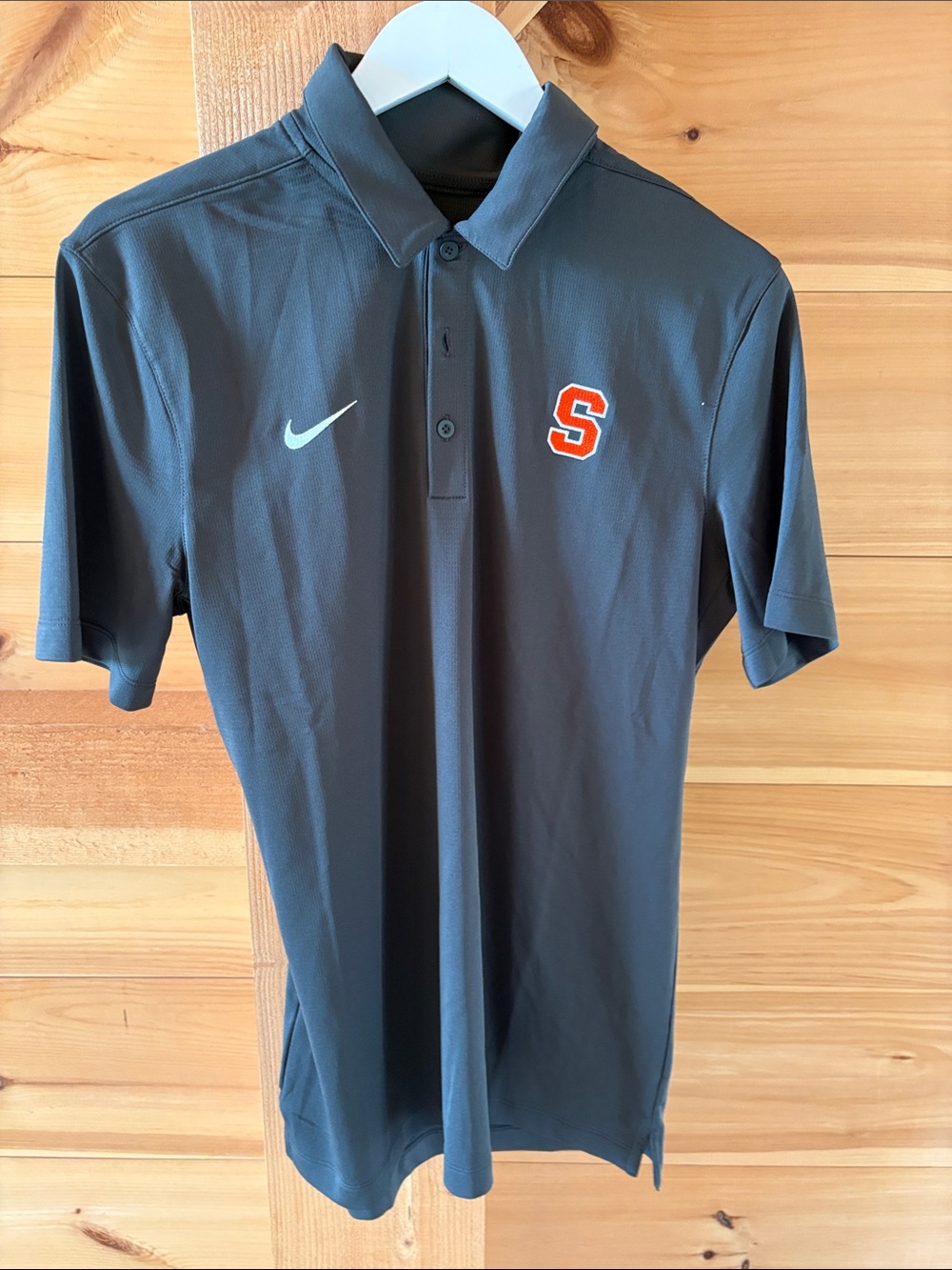 Syracuse Nike Men's Gray Polo